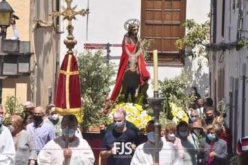 La procesión de La Burrita toma San Juan después de dos años de suspensión por la pandemia/Francisco Javier Santana y Antonio Alí.